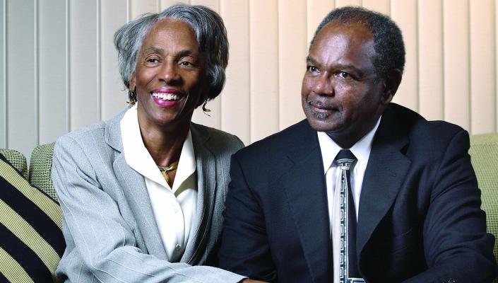 Sylvia and Eddie Brown