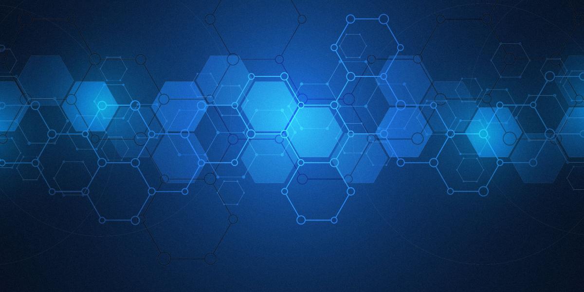 hexagonal background pattern