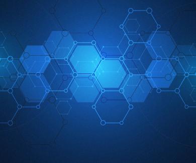 hexagonal background pattern